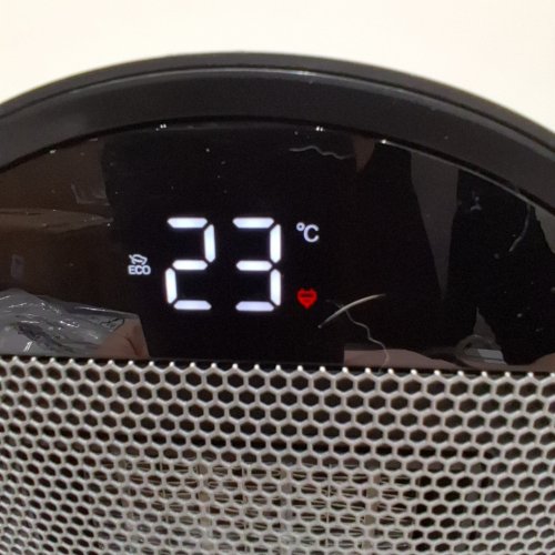 DREO PORTABLE ADJUSTABLE TILT THERMOSTAT ELECTRIC HEATER - 1500W - BLACK (MODEL: DR-HSH020) image 2