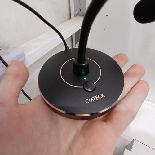 CMTECK USB NOISE-CANCELLING COMPUTER CONDENSER MICROPHONE image 2