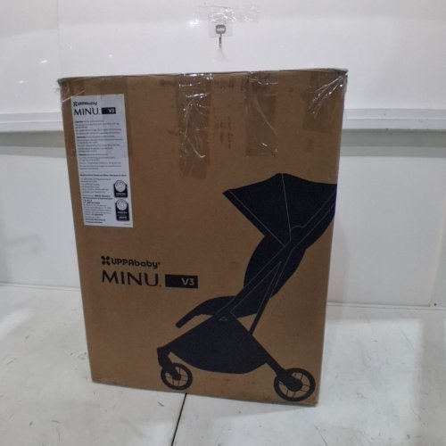 UPPABABY MINU V3 TRAVEL STROLLER - 41" X 34.5" - GREY (MODEL: 0802-MIN-CA) image 7