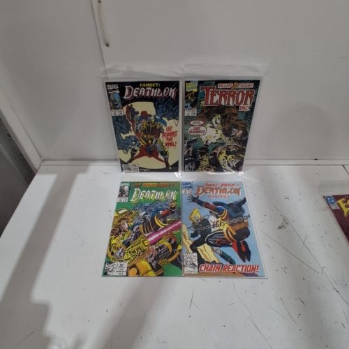 4 ASSTD MARVEL COMIC BOOKS - DEATHLOK #10, #11, #12, THE TERROR #1 - VARIOUS AUTHORS image 2