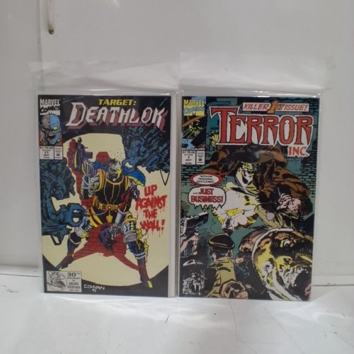 4 ASSTD MARVEL COMIC BOOKS - DEATHLOK #10, #11, #12, THE TERROR #1 - VARIOUS AUTHORS image 3