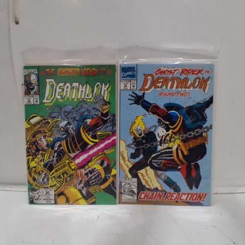 4 ASSTD MARVEL COMIC BOOKS - DEATHLOK #10, #11, #12, THE TERROR #1 - VARIOUS AUTHORS image 4