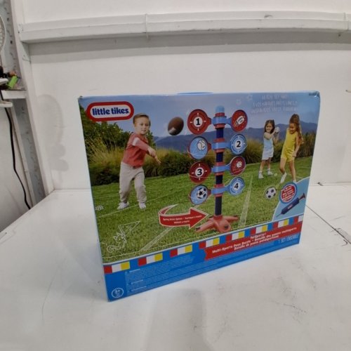 14PC LITTLE TIKES PASS THROW MULTI SPORTS SET - 1.52FT - MULTICOLOURED (MODEL: 1851582) image 2