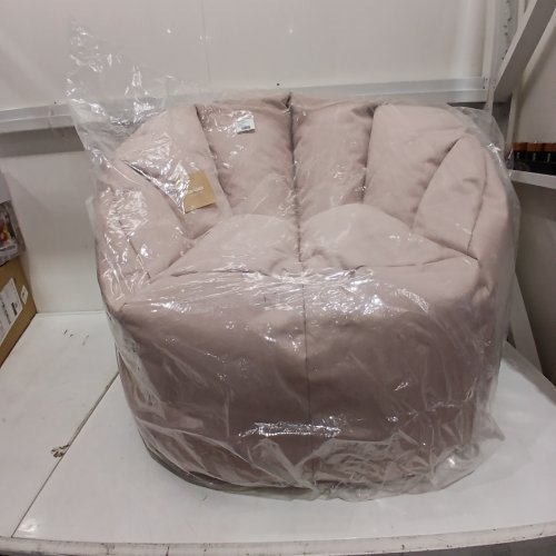 BOUCLAIR KIDS CANVAS BEAN BAG CHAIR - 30" X 29" - PINK (MODEL: 204403-00) image 2