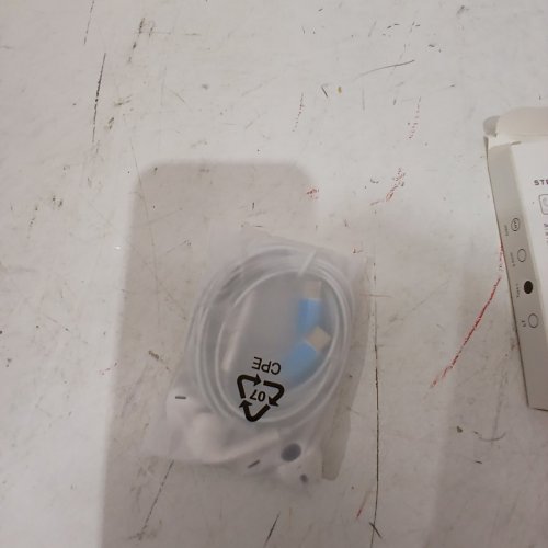 2PK UNBRANDED IN-EAR WIRED HEADPHONES FOR IPHONE - WHITE image 2