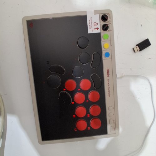 8BITDO ARCADE CONTROLLER - FOR NINTENDO SWITCH | WINDOWS - GREY | BLACK - (MODEL: 80FG) image 2