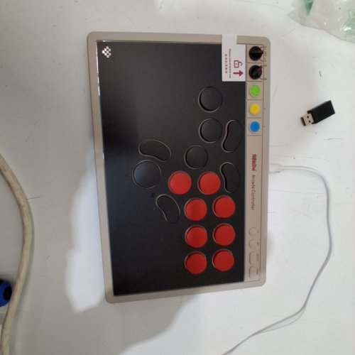 8BITDO ARCADE CONTROLLER - FOR NINTENDO SWITCH | WINDOWS - GREY | BLACK - (MODEL: 80FG) image 3