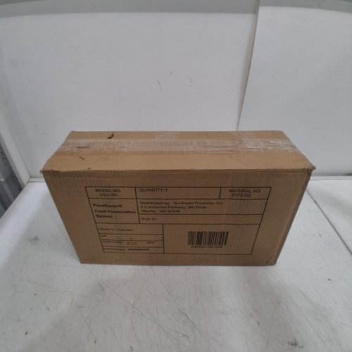 FOODSAVER COMPACT VACUUM SEALING MACHINE - BLACK/SILVER (MODEL: VS0150) image 5