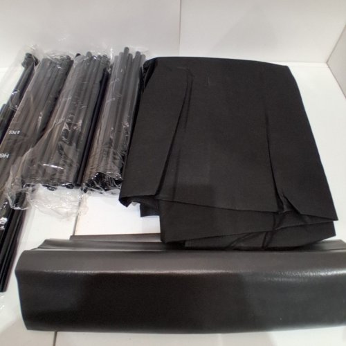 SONGMICS DIY CLOSET ORGANIZER, PORTABLE FABRIC WARDROBE - GREY (MODEL: RYG84GY) image 4