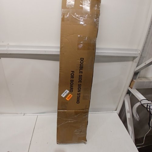 2PK DOUBLE-SIDED POSTER SIGN STAND - 43"-80" HEIGHT - BLACK image 4
