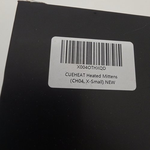 CUEHEAT FROSTFORGE HEATED GLOVES WITH 2 BATTERY PACKS - EXTRA SMALL - BLACK (MODEL: CH04) image 4