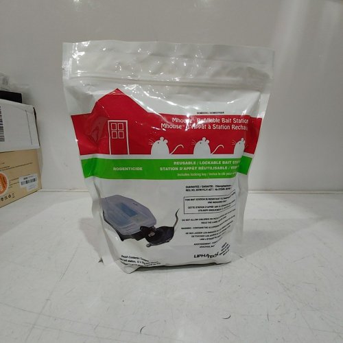MHOUSE REUSABLE LOCKABLE RODENTICIDE BAIT STATION WITH KEY FOR MOUSE image 2