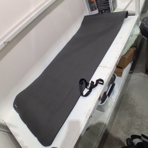 AMAZON BASICS EXTRA THICK EXERCISE/YOGA MAT - 74" X 24" X 1/2" - BLACK image 2