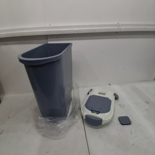 ASHFIELD & HARKNESS AIRTIGHT PET FOOD STORAGE CONTAINER - 36 QT - GRAY/WHITE (ITEM: AH-439BG) image 3