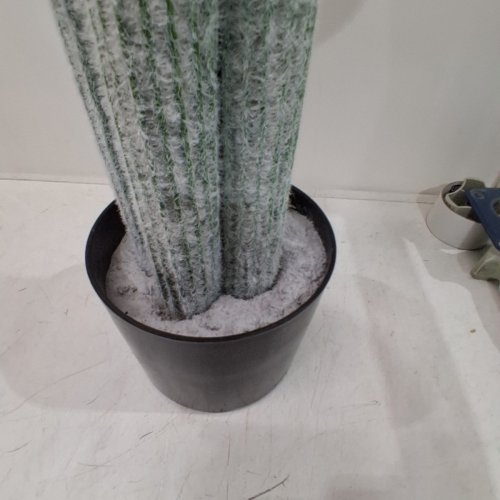 BIMITI ARTIFICIAL CACTUS WITH PLANTER - 51" - BLACK image 3
