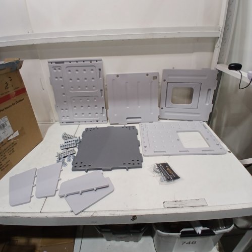 TEPOAL OUTDOOR PET HOUSE - GREY image 3