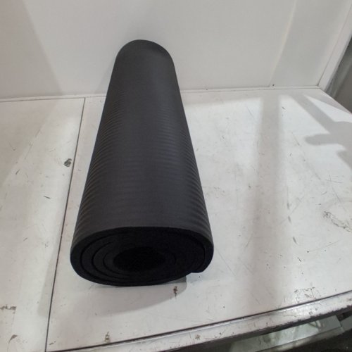 AMAZON BASICS EXTRA THICK EXERCISE/YOGA MAT - 74" X 24" X 1/2" - BLACK image 2