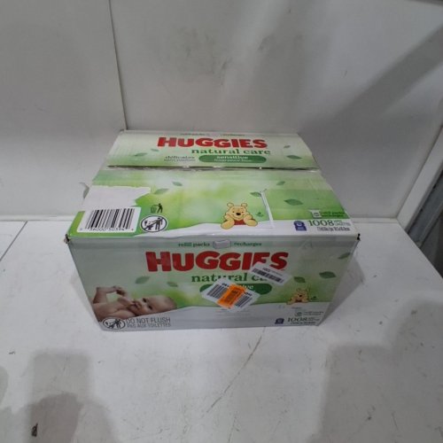 6PK HUGGIES NATURAL CARE SENSITIVE UNSCENTED REFILLABLE BABY WIPES (1008 WIPES TOTAL) - WINNIE THE POOH image 3