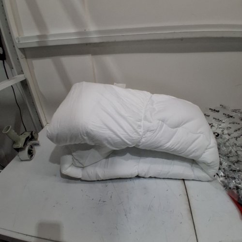 BEDSURE SLEEP SOLUTIONS COTTON QUILTED MATTRESS TOPPER COVER PAD WITH FITTED SKIRT - KING - WHITE image 2