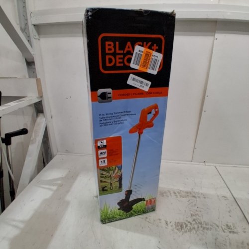 BLACK+DECKER STRING TRIMMER AND EDGER - 4AMP - 13" PATH - ORANGE (MODEL: BEST935) image 4