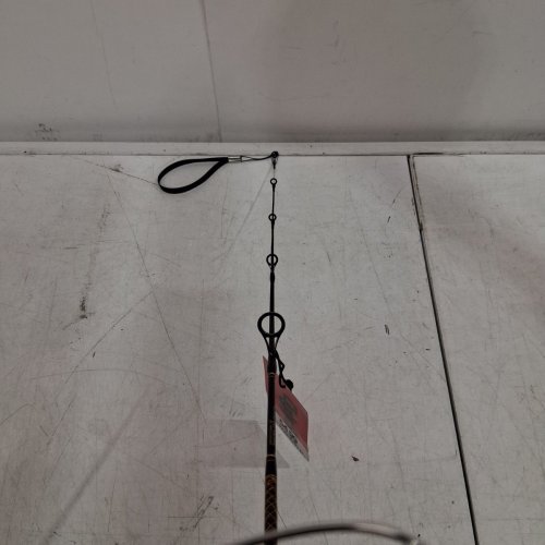 2PC UGLY STIK MEDIUM / HEAVY FISHING GX2 ICE SPINNING ROD AND REEL COMBO - 30" - BLACK / RED ACCENTS (MODEL: 1611411) image 5