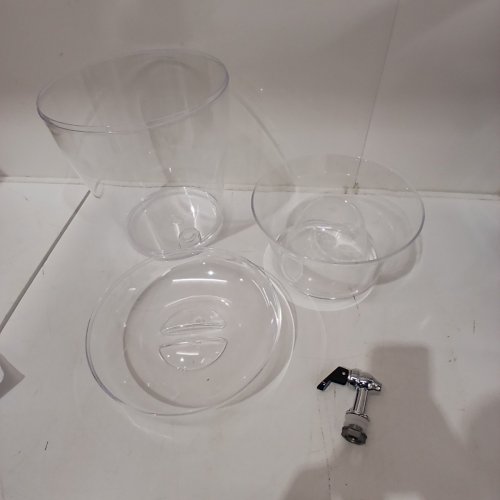CREATIVEWARE POLY PROP BEVERAGE DISPENSER UNBREAKABLE BEVERAGE DISPENSER - 3GAL - CLEAR (MODEL: RM-BEV01) image 3
