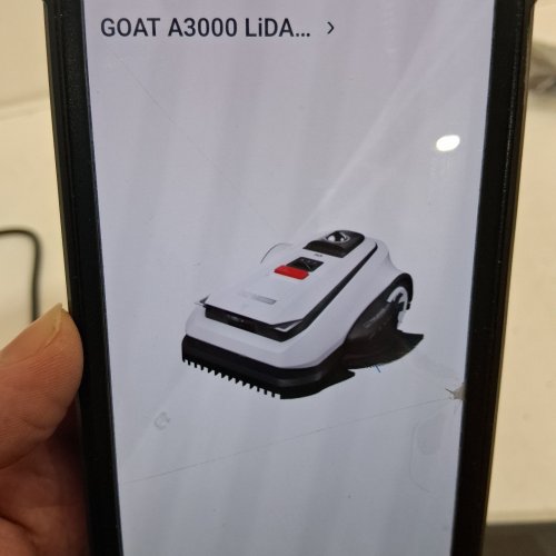 ECOVACS GOAT A3000 LIDAR PRO ROBOTIC LAWN MOWER -7500MAH BATTERY WITH 189W FAST CHARGING, BUILT-IN TRUEDGE EDGE TRIMMER, SMART APP CONTROL -WHITE/BLACK (MODEL: MR2507G) image 8