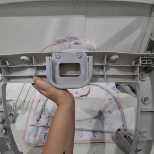 INGENUITY KEEP COZY 3-IN-1 GROW WITH ME VIBRATING BOUNCE & ROCK SEAT - 6-40LBS MAX - PINK/GREY (MODEL: 12909) image 3