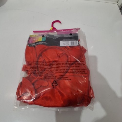 3PC GIRLS PARTYHOLIC FIERY DEMONESS COSTUME - LARGE (10-12) - RED (STYLE: 70196) image 3