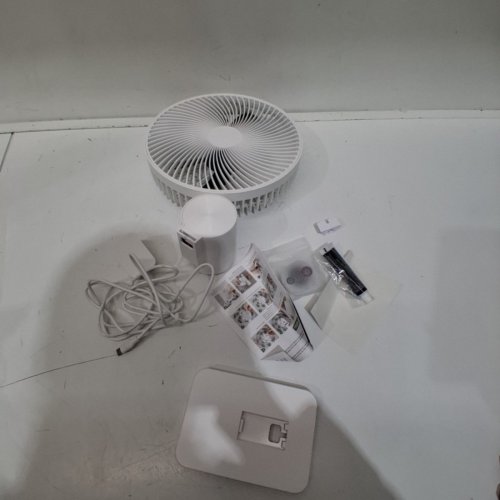WALL MOUNTED OSCILLATING FAN - 8" - WHITE (MODEL FW1) image 4