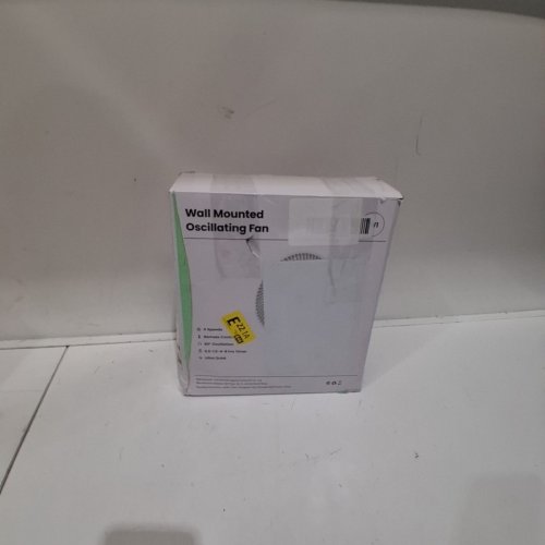 WALL MOUNTED OSCILLATING FAN - 8" - WHITE (MODEL FW1) image 5