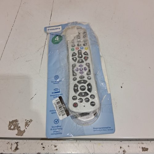 PHILIPS 4-DEVICE UNIVERSAL REMOTE CONTROL - PEARL WHITE (MODEL: SRP4222P/27) image 2