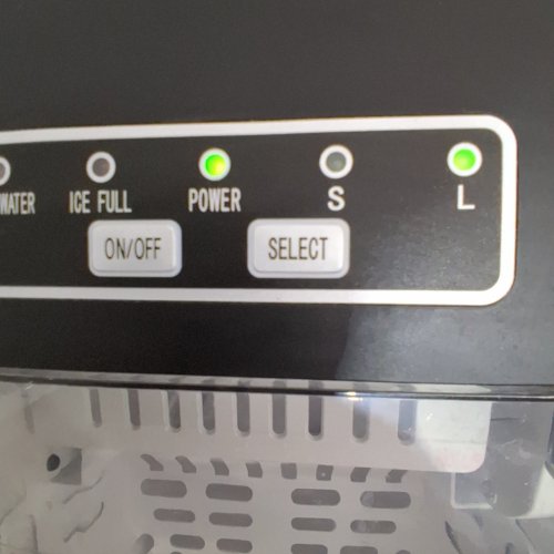 EUHOMY COUNTERTOP NUGGET ICE MAKER - MAKES 34LBS IN A DAY - BLACK (MODEL: IM-12S / IM002-NBL-CAEH) image 2