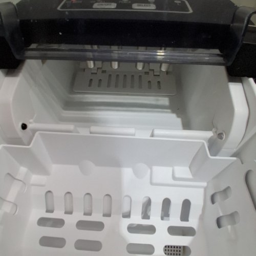 EUHOMY COUNTERTOP NUGGET ICE MAKER - MAKES 34LBS IN A DAY - BLACK (MODEL: IM-12S / IM002-NBL-CAEH) image 4
