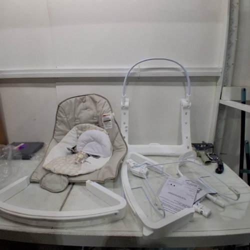 INGENUITY KEEP COZY 3-IN-1 GROW WITH ME VIBRATING BABY BOUNCER SEAT & ROCKER - 6-40LBS - LINDEN (MODEL: 17499) image 2