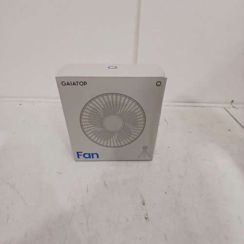 GAIATOP MINI OSCILLATING BABY STROLLER FAN - LED NIGHT LIGHT, 4 SPEEDS - BLACK (MODEL: M10) image 4