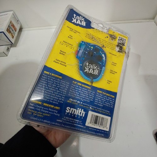 SMITH BRANDS NEON WAVE TALKBAK VOICE RECORDER TOY - BLUE image 3