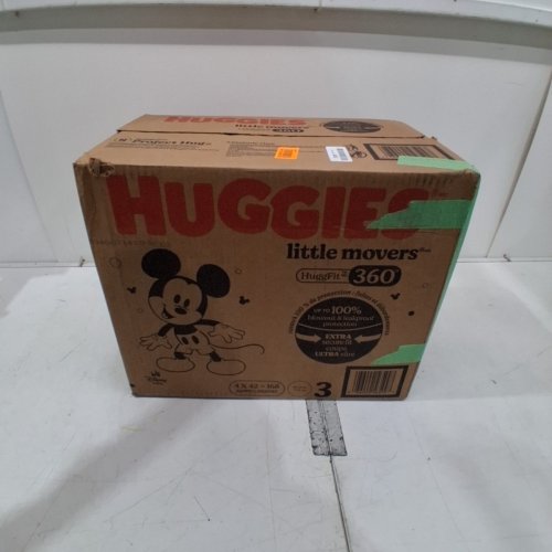 168PK HUGGIES LITTLE MOVERS DISNEY BABY DIAPERS - SIZE 3 (18-28LBS) image 2