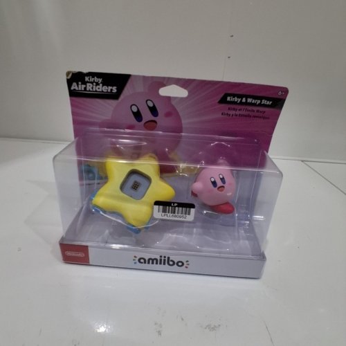 NINTENDO AMIIBO KIRBY AND WARP STAR - KIRBY AIR RIDERS SERIES (MODEL: NVLWCAAA) image 3