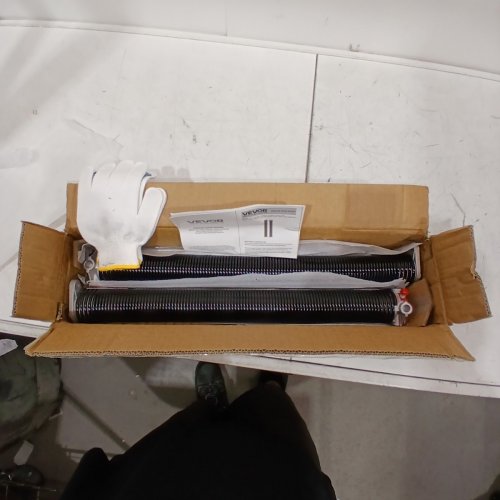 2PC UNIVERSAL GARAGE DOOR TORSION SPRINGS - 0.207" X 2" X 22" - BLACK (MODEL: GZ-22) image 2