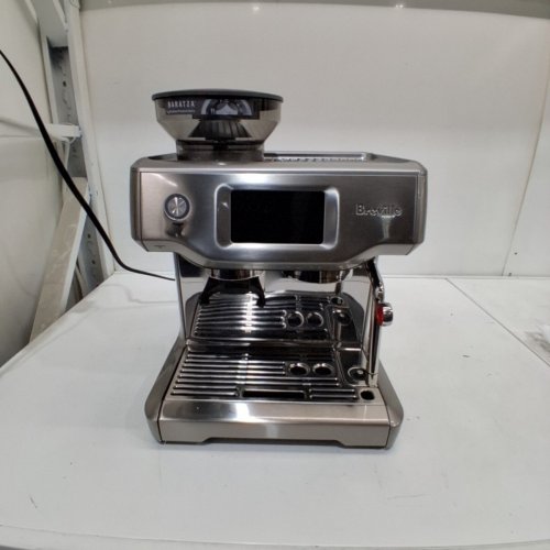 BREVILLE THE BARISTA TOUCH AUTOMATIC LED TOUCH-SCREEN ESPRESSO MACHINE WITH BUILT-IN GRINDER & MILK FROTHER - BRUSHED STAINLESS STEEL (MODEL: BES880BSS) image 3
