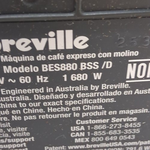 BREVILLE THE BARISTA TOUCH AUTOMATIC LED TOUCH-SCREEN ESPRESSO MACHINE WITH BUILT-IN GRINDER & MILK FROTHER - BRUSHED STAINLESS STEEL (MODEL: BES880BSS) image 13