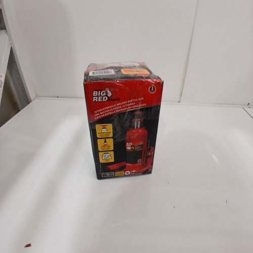 TORIN BIG RED JACKS HYDRAULIC WELDED BOTTLE JACK -10 TON - RED (MODEL:T91003B) image 4