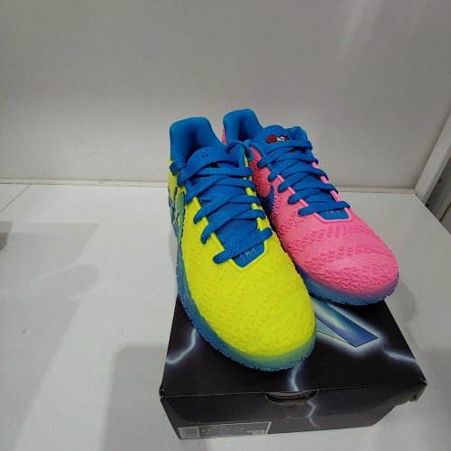 MEN'S NIKE JA 3 X KOOL AID BASKETBALL SHOES - 8.5 - LEMON VENOM / LIGHT GREEN SPARK / PINK BEAM / LIGHT PHOTO BLUE (STYLE: IW1159-700) image 3