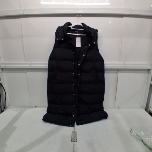 WOMEN'S BTFBM QUILTED HOODED SLEEVELESS PUFFER VEST - XXL - BLACK (STYLE: BT508) image 2
