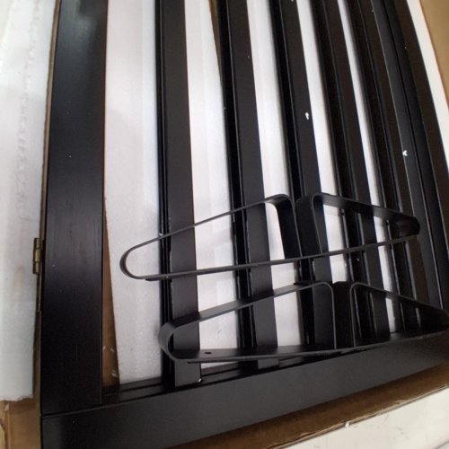 FOLDABLE FREESTANDING PET GATE - 37'' X 24" - BLACK - (MODEL:2PGL-XY-064-BK) image 3