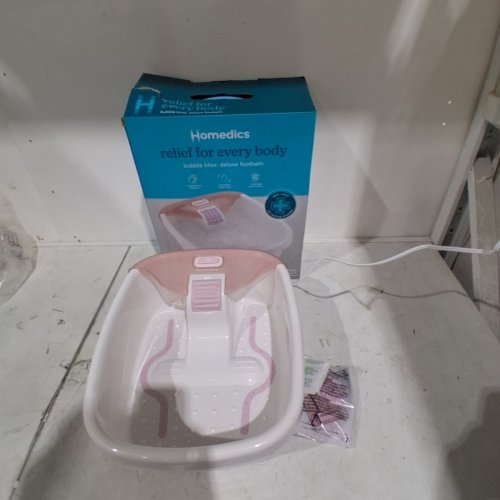 HOMEDICS BUBBLE BLISS FOOT SPA PINK image 3