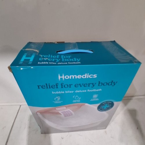 HOMEDICS BUBBLE BLISS FOOT SPA PINK image 4