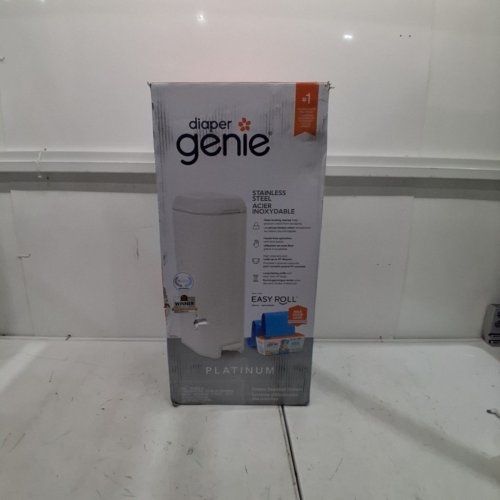DIAPER GENIE PLATINUM DIAPER DIAPER PAIL - WHITE image 4