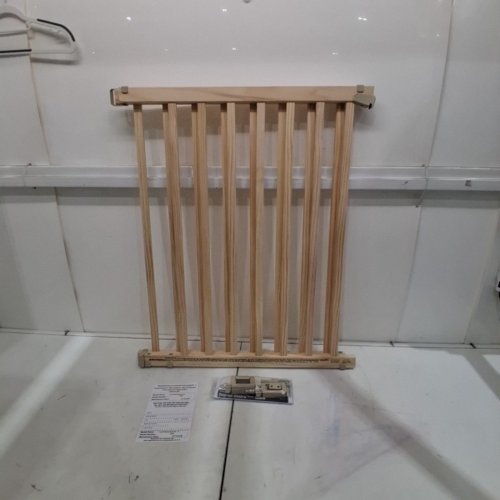EVENFLO TOP OF STAIRS-STYLE EXTRA TALL GATE - 30" - 48" X 32" - TAN WOOD (MODEL: 10500) image 2
